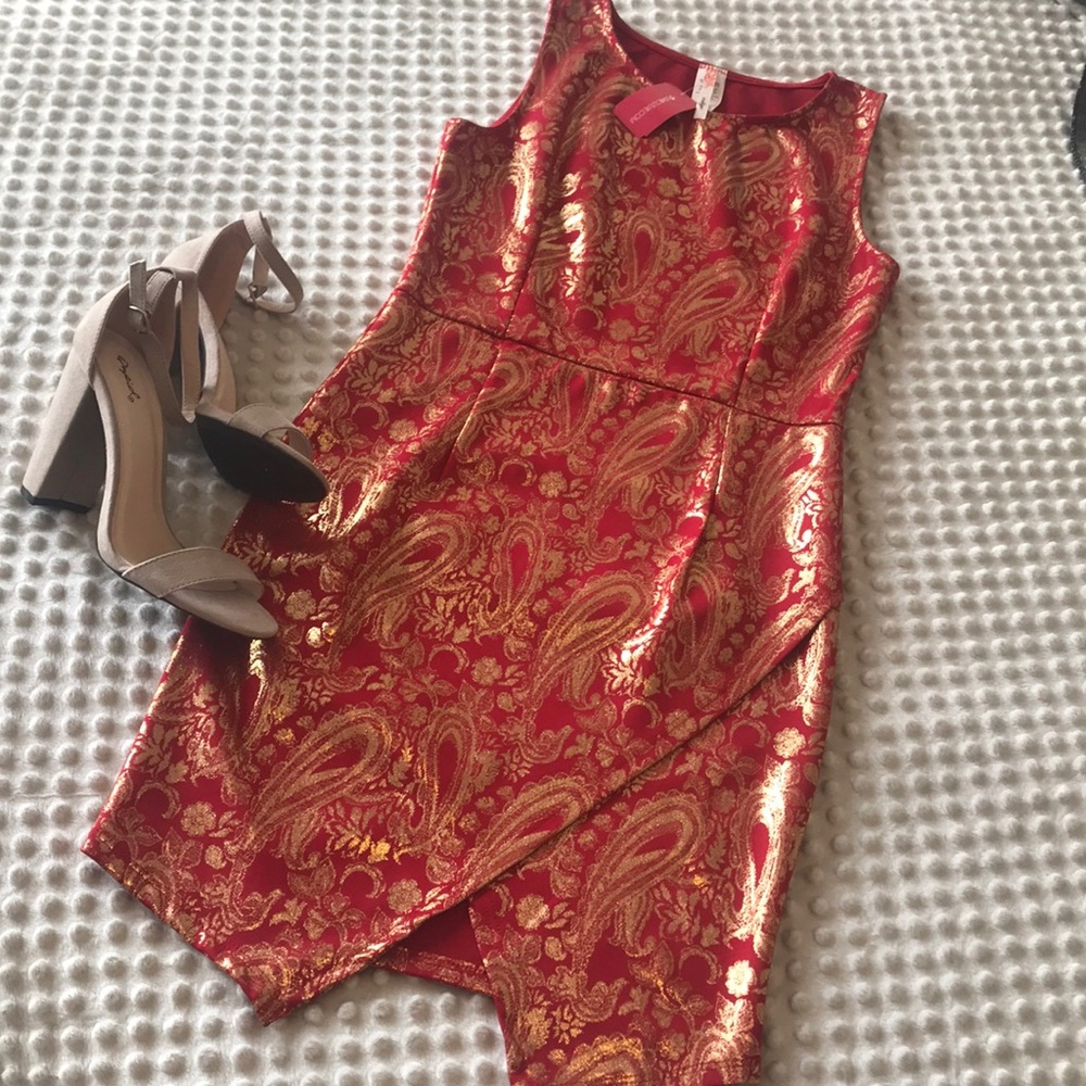 Love Culture Fitted Mini Dress